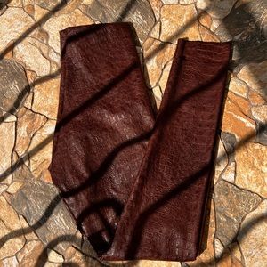 commando leather leggings